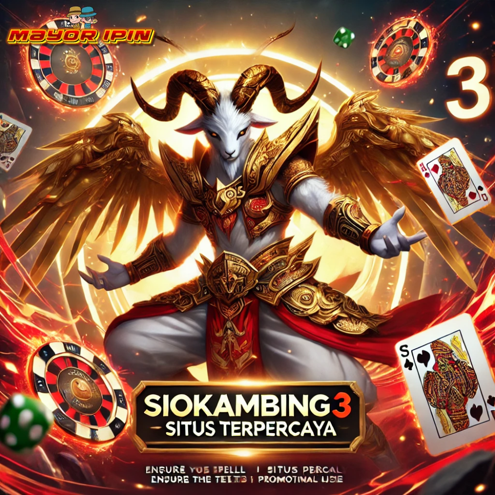 SIOKAMBING3 : Slot 4D Resmi Gampang Jackpot, Deposit Praktis Via QRIS